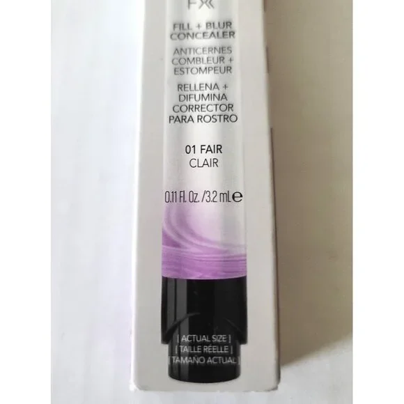 Revlon Youth Fx Fill + Blur Concealer 01 Fair 0.11 Fluid Ounce NEW - Picture 7 of 7